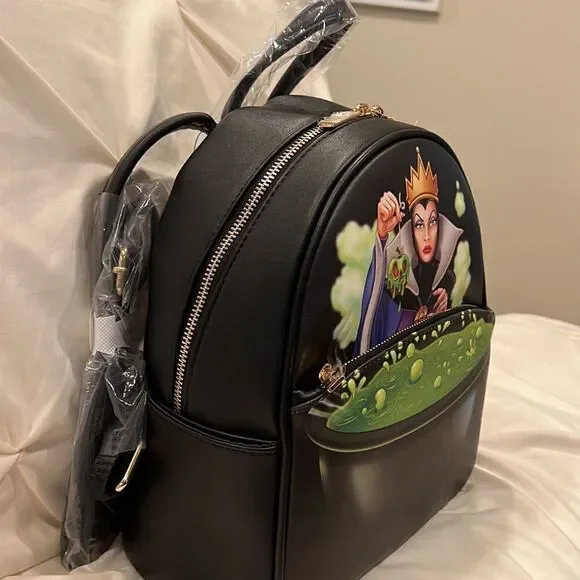Danielle Nicole Disney Snow White and the Seven Dwarfs Evil Queen Mini Backpack - Picture 6 of 10
